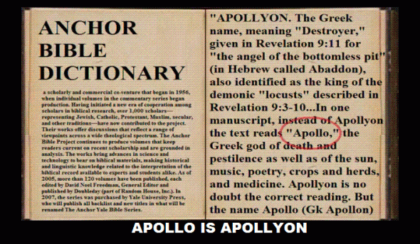Resultado de imagen para APOLLO 11 IN THE BIBLE